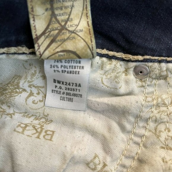 Bke Culture Crop Jeans Size Medium - Picture 9 of 10